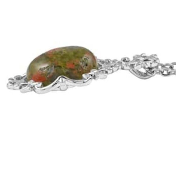 Unakite Pendant Necklace - Picture 8 of 15